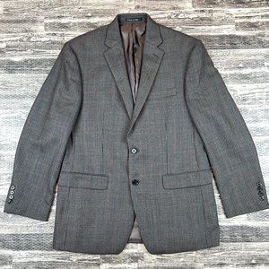 Lauren Ralph Lauren Mens sz 40R Suit Jacket Brown Houndstooth Sport Coat Canada